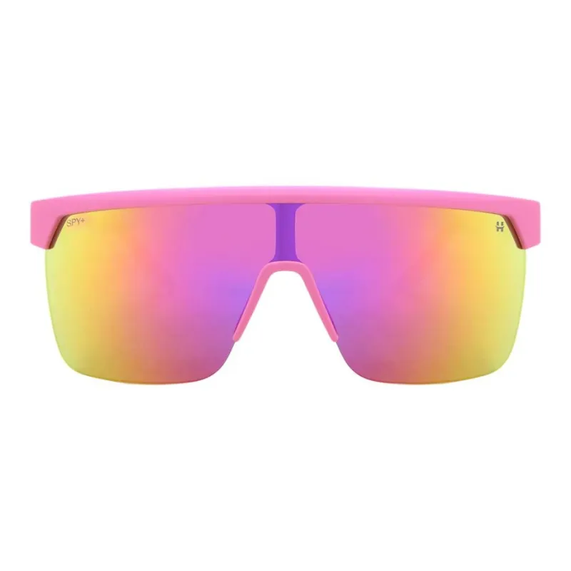 SPY Plastic Irregular Shape Sunglasses Men's Pink-1