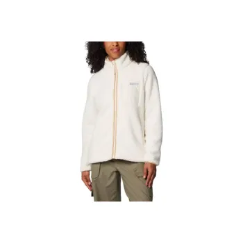 Columbia West Bend Full Zip II Fleece Jackets Coats Women's Chalk