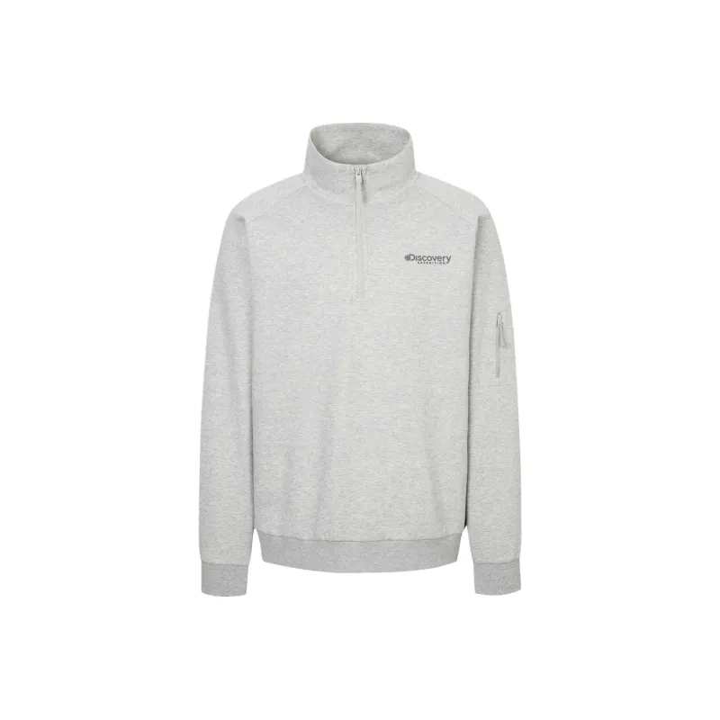 Discovery Expedition Sweatshirt Women's Light Gray-0