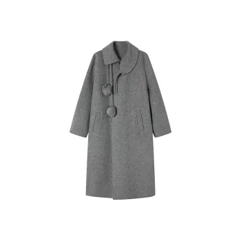 Ouyang Coats Women's Pine Smoke Gray