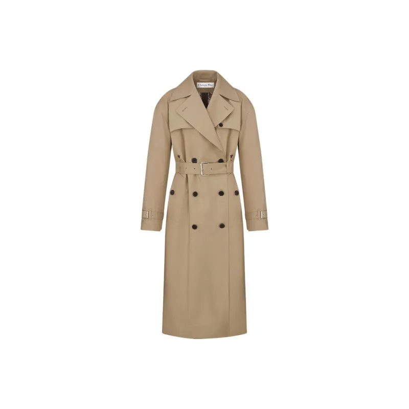 DIOR Trench Coats Women's Beige-0