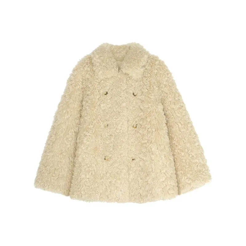 Summer Hooray Velvet feel Coat Women's Khaki-0