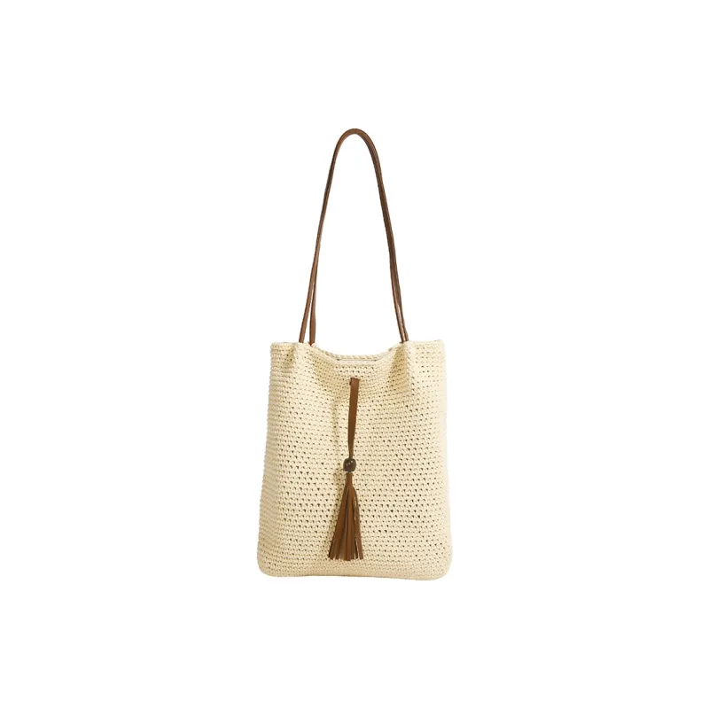 Ceion Keust Woven Shoulder Bag Medium Size Women's Multicolor-2