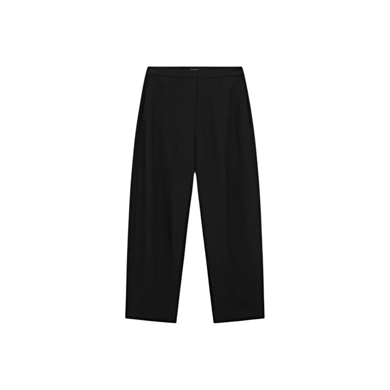 Massimo Dutti Casual Pants Women's Black-0