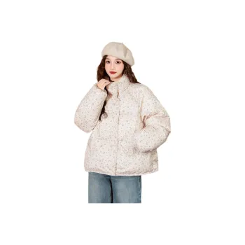 Tonlion Puffer Jacket Women's Light Beige Apricot