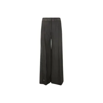Mugler Hook & Eye Wide leg Trousers