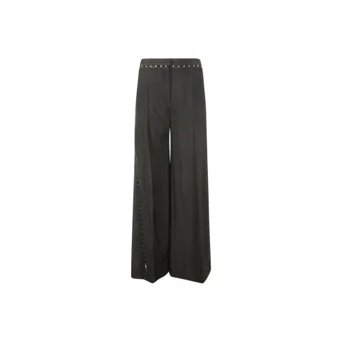 Mugler Hook & Eye Wide leg Trousers