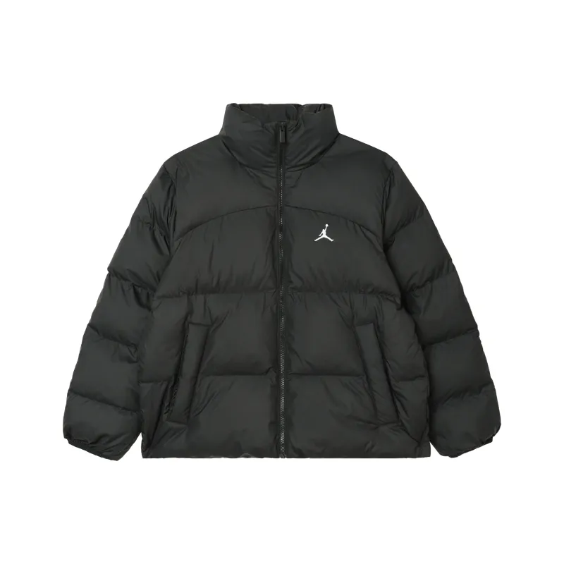 Jordan Puffer Jackets Women's Black/White-0