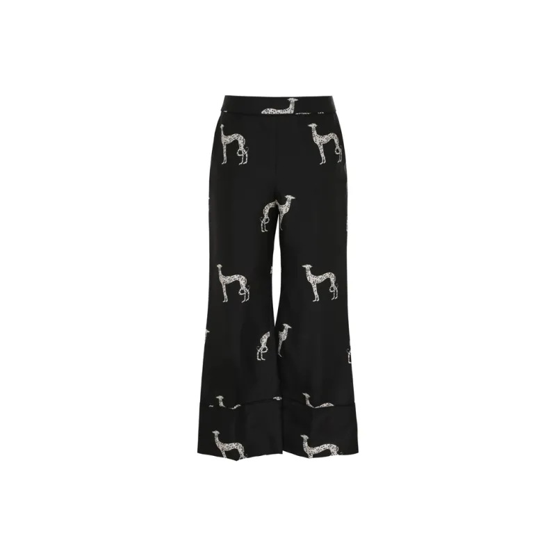 Zimmermann FW24 Casual Pants Women's Black-0