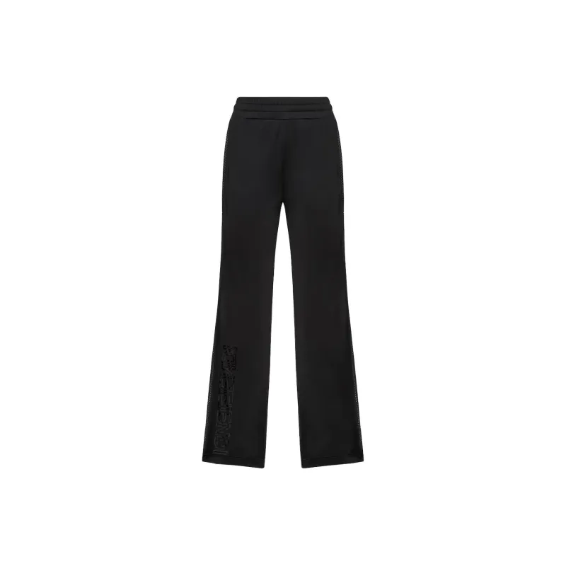 FENDI Logo Mirror Printed Straight Leg Pants-0