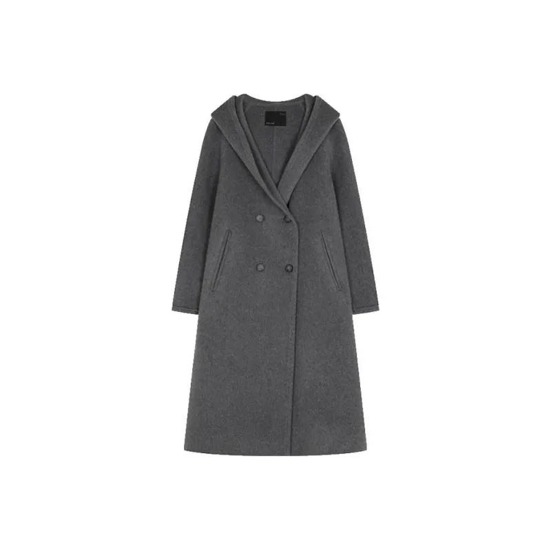IHIMI Coats Women's Classic Gray-0