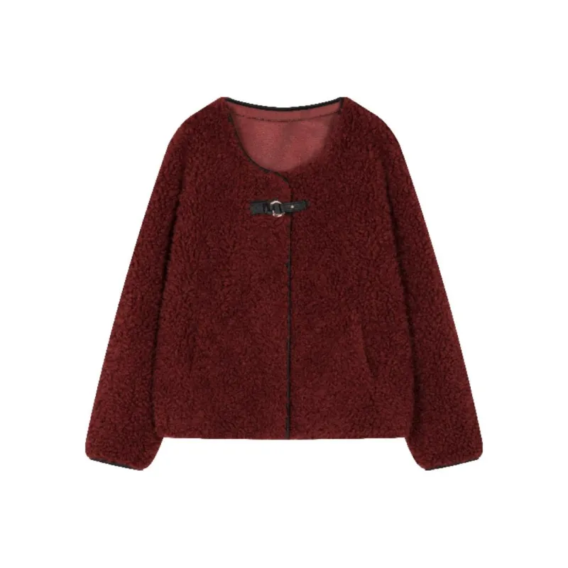 XWI Velvet feel Coat Women's Red-0