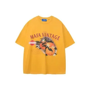 ABCMININ T Shirts Women's Yellow