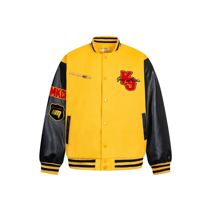 BEAR UNION Baseball Jacket Unisex-2