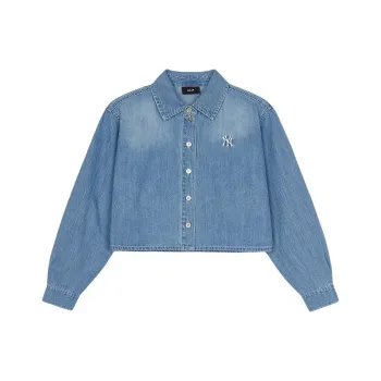 MLB Denim Jackets Women's Blue