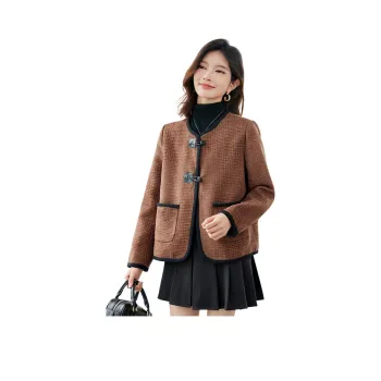 TERRE BLEUE Puffer Jacket Women's Coffee