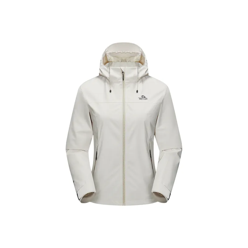 PELLIOT Water Resistant Windproof Breathable Wear Resistant Rainproof Windbreaker Jacket Women's-7