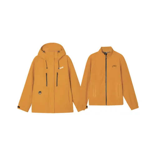 Skechers Hiking Skiing And Paragliding Water-Resistant Windproof Warm Cold-Resistant Windbreaker Jacket Women's Oak