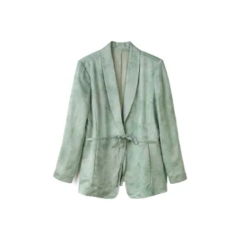 To The West Business Suit Women's Green
