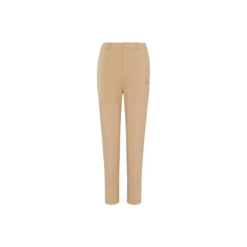 LI NING 1990 Commuter Series Casual Pants Women's Camel Khaki-0