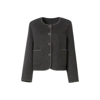Mambe Coats Women's Dark Gray