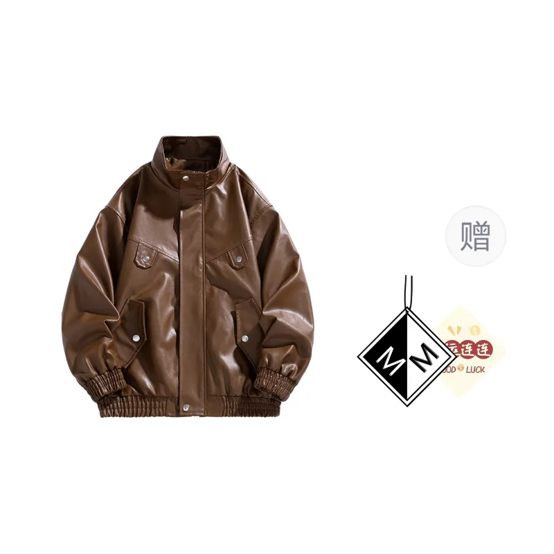 Mm Leather Jackets Unisex-3
