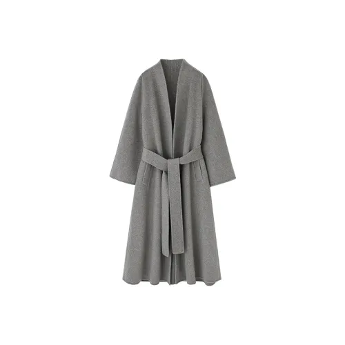 COMMON VALUE 'Zen Pāra' Coats Women's Cloud Frost Gray
