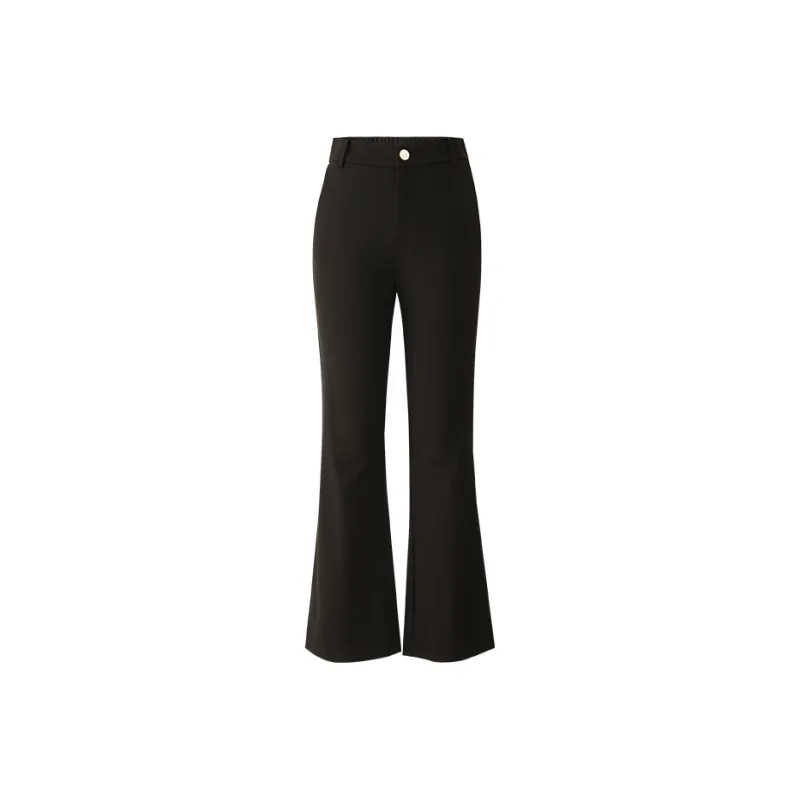 YALIDA 2024 Casual Pants Women's Black-0