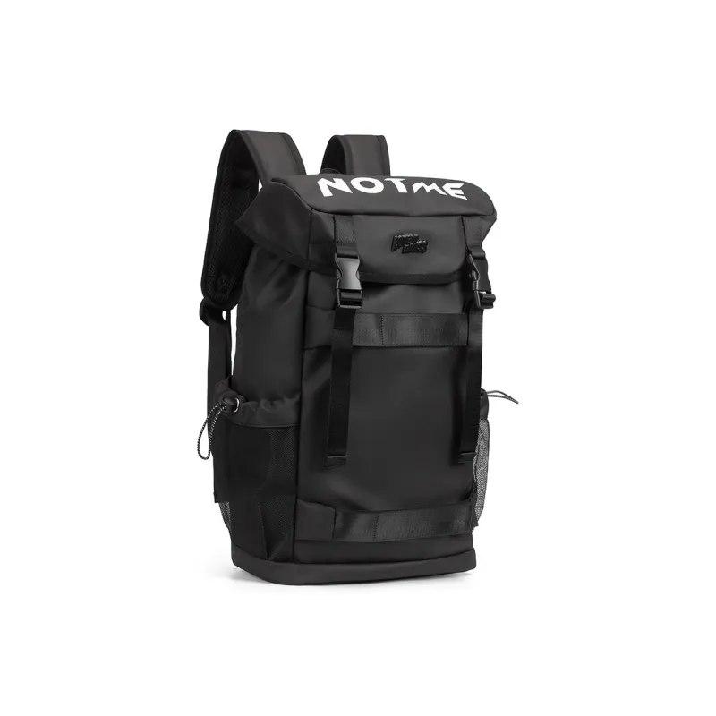 LOVERPUSS Fabric Backpack Men's Cool Black-0