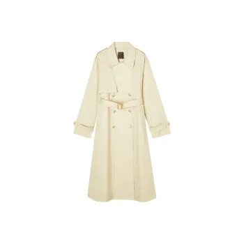 Orange Desire Trench Coat Women's