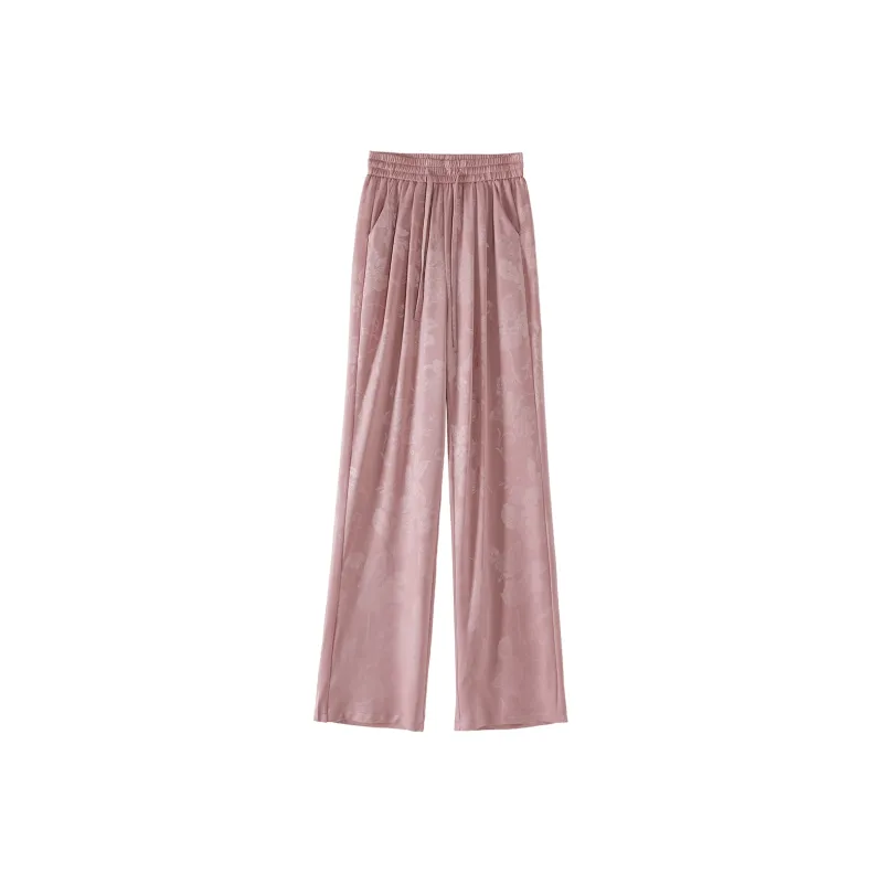 0571 Family Casual Pants Women's Pink-0