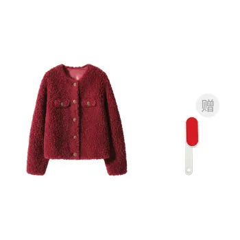 Kele Coco Furs Women's Red