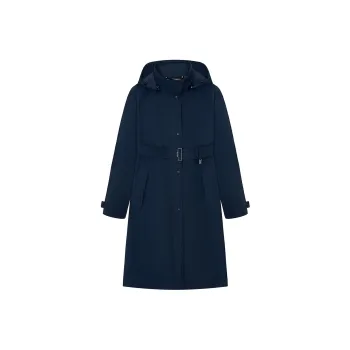 Teenie Weenie Trench Coat Women's Navy Blue
