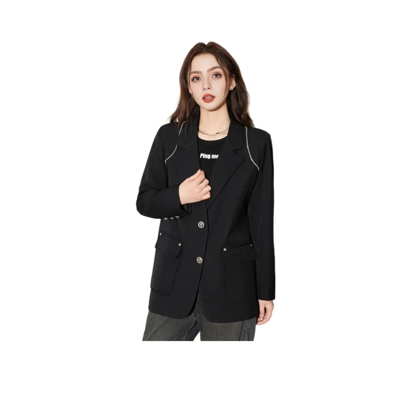 FAWENXIANGZI Business Suit Women's Black-0