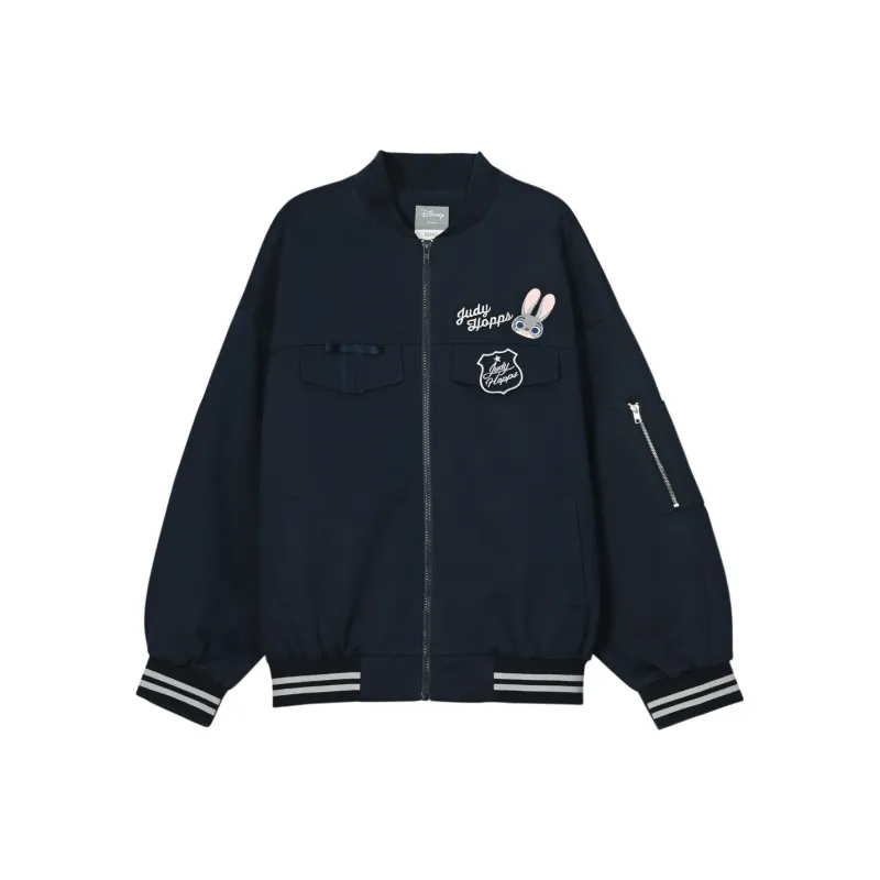 Snbl Baseball Jacket Women's Navy Blue-0