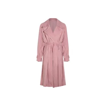SALVATORE SANTORO SS25 Leather Jacket Women's Pink