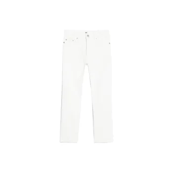 AMIPARIS Wide Stretch Cropped Denim Jeans