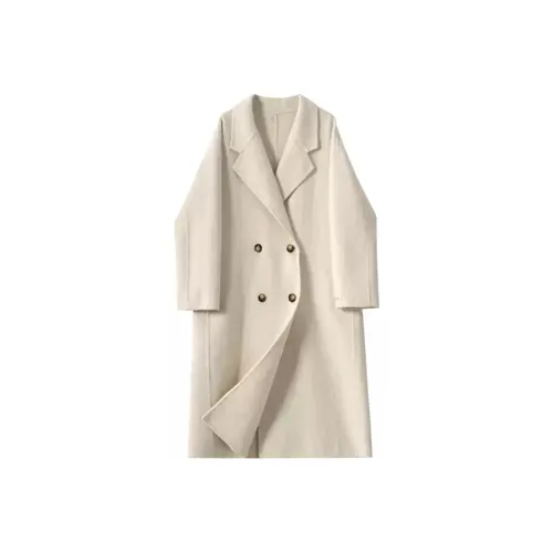Incolore Coats Women's Ecru