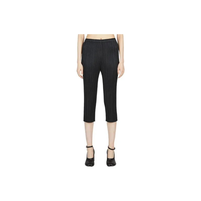 PLEATS PLEASE ISSEY MIYAKE Casual Pants Women's Black-0