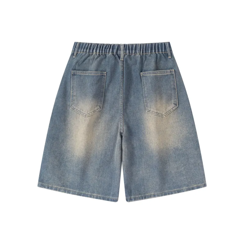 SAME FLOW Denim Shorts Unisex-1