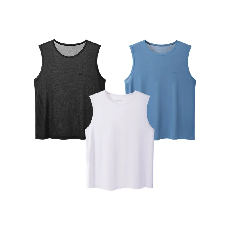 H YXIANG Men Tank Tops-9