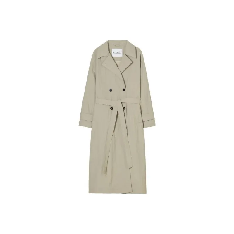 CLOSED Belted Trench Coat-0