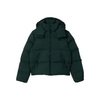 LACOSTE Puffer Jacket Women's Dark Green