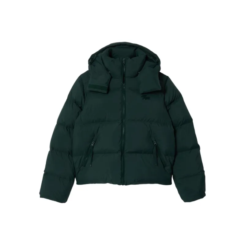 LACOSTE Puffer Jacket Women's Dark Green-0