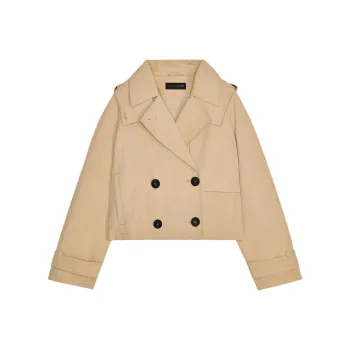 ZARA Trench Coat Women's Light Camel