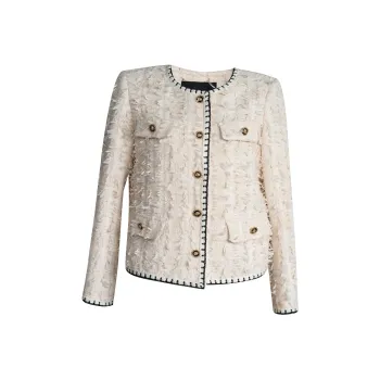 ROEYSHOUSE Business Suit Women's Ecru