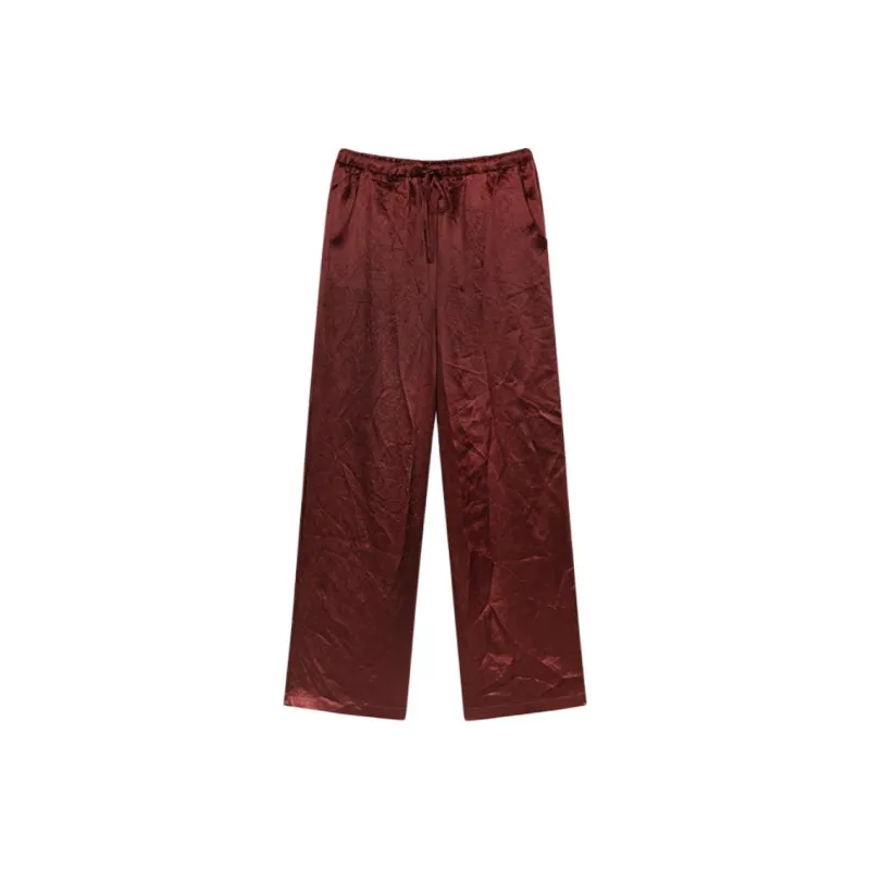 FORNI x YOYO Casual Pants Women's Crimson Mist-0