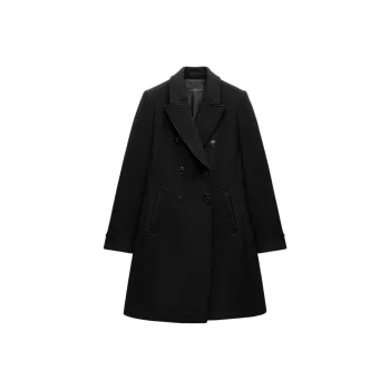 ZARA Coats Women's Black