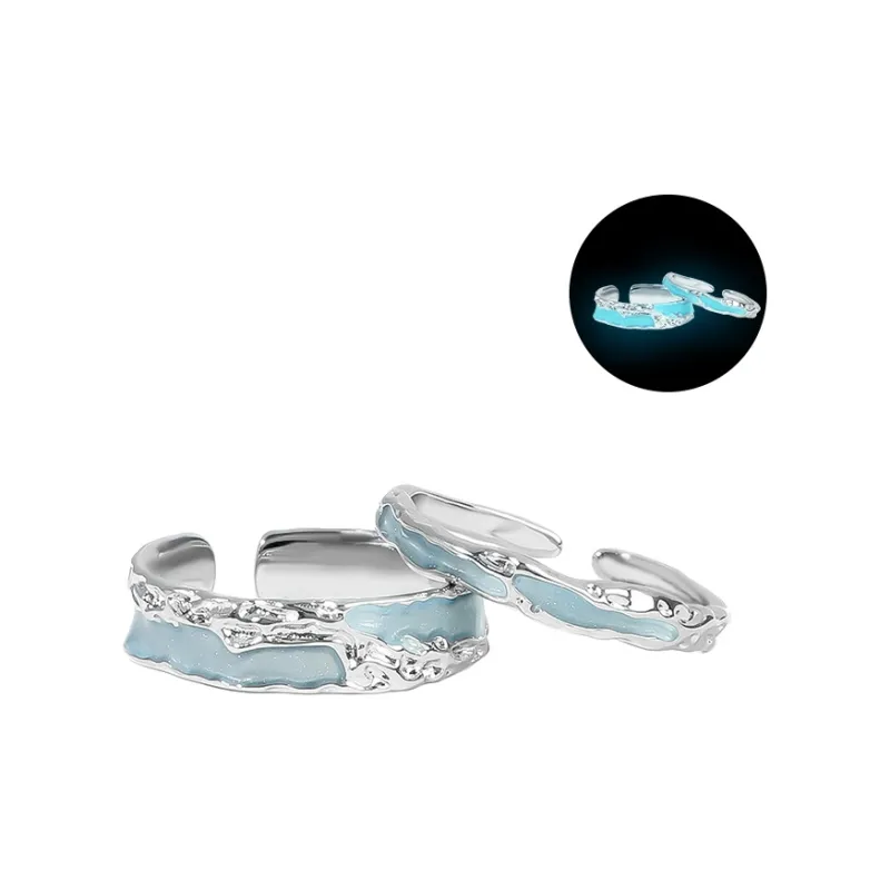 OWNCOOL 999 Fine Silver Rings Unisex-12