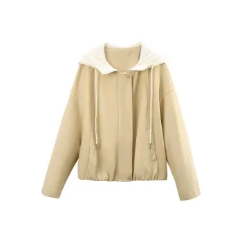 A Paradise For Awakening Cropped Coat Women's Yellow